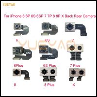 กล้องหลังสำหรับ Iphone 6 6S 6 Plus 6S Plus 7 7 Plus 8 8 Plus X สายไฟกล้องมือถือสายริบบิ้นสำหรับ Iphone กล้องด้านหลัง