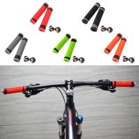 1 Pair Bicycle Silica Gel Handlebar Grips MTB Ultra light Antiskid Soft Removeable Plastic End Plugs Bike Handle Bar Grips 40g