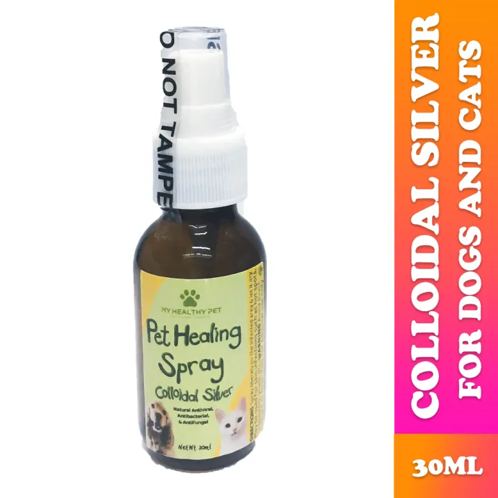 Pet Healing Spray Colloidal Silver for Dogs and Cats 30ml Dog