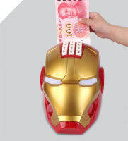 [มหัศจรรย์] อิเล็กทรอนิกส์แสงและเพลง I RON Man หมวกกันน็อครหัสผ่านล็อคกระปุกออมสินแอ็คชั่นรุ่นของเล่นตกแต่งโต๊ะเด็กของขวัญ
