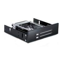 Setay Dual Bay SATA2ฮาร์ดไดรฟ์ HDD &amp; SSD ถาดภายใน Mobile Rack Enclosure Docking Station Hot Swap cket