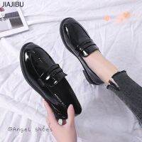 COD 35-43 Yards British College Style Black School Shoes for Girls Plus Size Womens Shoes Thick Bottom Mary Jane Shoes Japanese JK Uniform Shoes Korean Fashion Student Leather Shoes Retro Platform Lolita Overshoes Commuter Shoes Non-slip Patent Leather