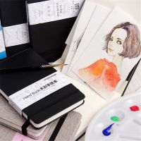 A6HE 300gsm 24 Sheets Watercolor Pad Sketch Stationery Notebook For Drawing Marker Sketch Supplies