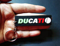 พวงกุญแจยาง DUCATI มอเตอร์ไซค์ พวงกุญแจรถยนต์ สีดำ ลักษณะสีเหลี่ยมผืนผ้า มอเตอร์ไซค์ รถซิ่ง รถแต่ง รถยนต์ บิ๊กไบค์ มีเก็บเงินปลายทาง