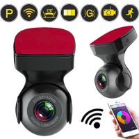 car HD Mini Wireless Car DVR Night Vision Car Camera WiFi Car Wide Angle Driving Recorder Android USB Driving Camera with ADAS