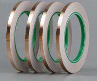 2 Pcs/lot Double Konduktif Tembaga Foil Tape Strip Perekat Perisai Masker Suhu Tinggi