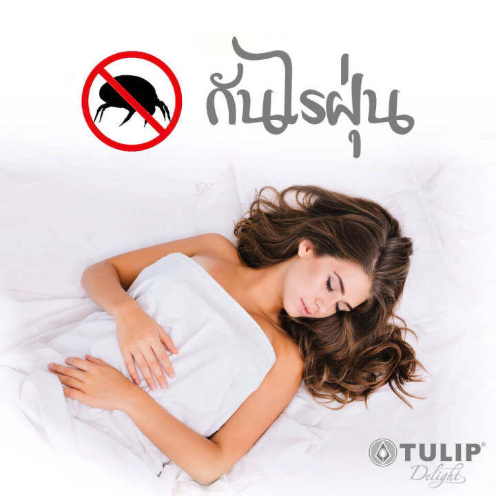 tulip-delight-ครบเซ็ต-ผ้าปูที่นอน-ผ้านวม-พิมพ์ลาย-กราฟฟิก-graphic-print-dl095-เลือกขนาดเตียง-3-5-ฟุต-5-ฟุต-6-ฟุต-ทิวลิปดีไลท์-เครื่องนอน-ชุดผ้าปู-ผ้าปูเตียง-ผ้าห่ม