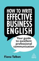 หนังสืออังกฤษใหม่ How to Write Effective Business English : Your Guide to Excellent Professional Communication (4TH) [Paperback]