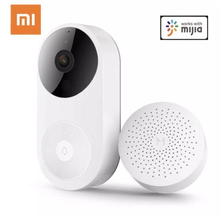 Xiaomi Smart Video Doorbell D1 กริ่งประตูไร้สาย การจดจำใบหน้า อายุการ