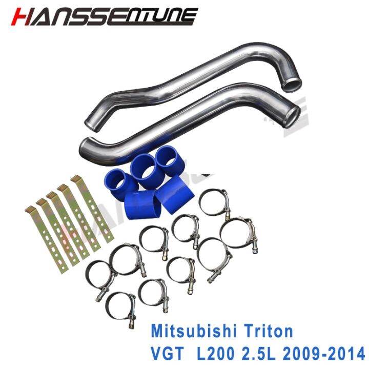 Hanssentune Pickup Aluminium Intercooler Piping Kits For Mitsubishi