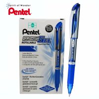 Pentel ปากกาหมึกเจล เพนเทล Energel Deluxe Cap BL60 1.0mm - หมึกสีน้ำเงิน (กล่องละ 12 ด้าม)