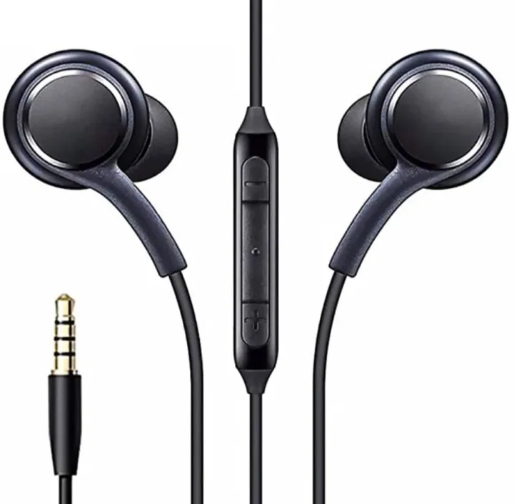 Standard Earphone 3.5mm wired with Mic control headphone for Smartphone