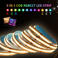 5เมตรซัง RGBCCT หลอดไฟ LED Strip เทปโคมไฟ DC 24โวลต์840 Ledsm 5 In 1 RA90 RGBCW LED Dimmable ความหนาแน่นสูงที่มีความยืดหยุ่น FOB เชิงเส้นริบบิ้น *