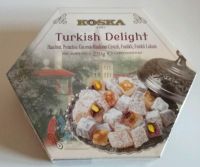 เตอร์กิชดีไลท์ Turkish Delight ขนมหวานชื่อดังจากประเทศตุรกี ขนาด 250 กรัม  รสรวมถั่ว เฮเซนัส พิชตาชิโอ anyมะพร้าว พร้อมส่ง