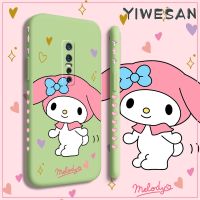 Yiเวปไซต์เคสโทรศัพท์สำหรับ Vivo V17 Pro,เคสโทรศัพท์ซิลิโคนเหลวขอบหลากสีดีไซน์ใหม่ลายการ์ตูนรูปกระต่ายน่ารักเคสฝาครอบเลนส์เต็มตัวเคสป้องกันกล้อง