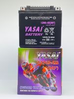 YASAI 12N9-4B 9 แอมป์ [ 12 v. 9ah ] แบตเตอรี่สำหรับรถมอเตอร์ไซด์ แบตเตอรี่แบบแห้ง แบตใหม่ ไม่ค้างสต๊อก แบตมอไซcentaur 150 250 400