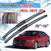 สำหรับ Hyundai Elantra AD Avante Super Elantra 2016 2017 2018 2019อุปกรณ์เสริมแปรงกระจกหน้าใบปัดน้ำฝนสำหรับเครื่องตัดรูปรถ