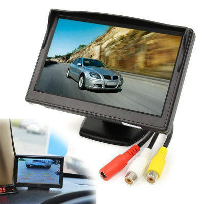 5 Inch 800X480 TFT LCD HD Screen Monitor with Dual Mounting Bracket for Car Backup Camera/Rear View/DVD/Media Player