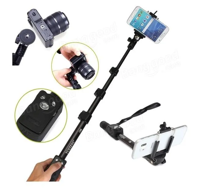 Yunteng YT1288 Bluetooth Selfie Monopod Extendable Handheld Pole with
