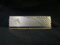 SBCOM2 แรม : RAM GIGABYTE AORUS DDR4 16GB (8*2) BUS3200 RGB สินค้ามือสอง ประกันศูนย์ตลอดการใช้งาน