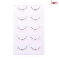 ?Boloni 5 Pairs Practice Lashes Eyelash Extensions Supplies Training False Eyelash Strip