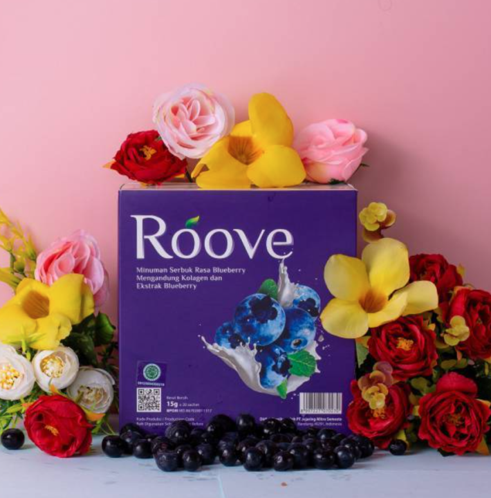 ROOVE COLLAGEN DRINK 1 BOX ISI 20 SACHET / COLLAGEN DRINK ROOVE ...