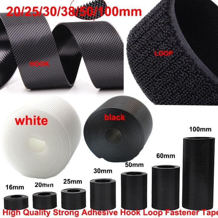 1meter-20-25-30-50-100mm-high-quality-strong-adhesive-hook-loop-fastener-tape-strip-nylon-sticker-velcros-for-sewing-diy-no-glue