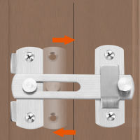 【ของต้องซื้อ】Door Latch Stainless Steel Hasp Latch Lock Sliding Door lock for Fitting Room for Bathroom