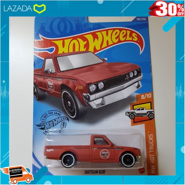 ผลิตจากวัสดุคุณภาพดี-kids-toy-hotwheels-datum-620-jdm-กระบะ-สินค้ามาใหม่-gift