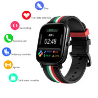 ใหม่ Smart Watch อัตราการเต้นหัวใจการตรวจสอบการนอนหลับกล้องระยะไกลนาฬิกาข้อมือดิจิตอลสำหรับผู้ชายผู้หญิง1.4นิ้วตารางสร้อยข้อมือ