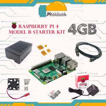 Raspberry Pi 4 Model B 4GB RAM Starter Kit OKdo Kit (Not