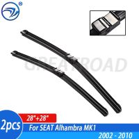 Wiper 4A &amp; 4A Front Wiper Blades For SEAT Alhambra MK1 2002 - 2010 Windshield Windscreen Front Window 28"+28"