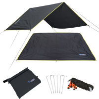 Ultralight Multifunctional Camping Canopy Mats Set Moisture-Proof Tent Tarp Mat Camping Accessories Supplies Outdoor Hiking