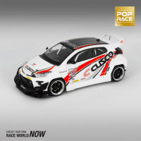 POPRACE-Modelo De Coche Pandem GR YARIS กุสโก,Vehículo Fundido A Presión De Aleación,1:64