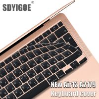 【Xiaohongs keyboard film 】 2020ใหม่ Air13แล็ปท็อปแป้นพิมพ์ปกสำหรับ Macbook Air13.3 A2179 A2337สติกเกอร์แป้นพิมพ์ซิลิโคนแป้นพิมพ์ฟิล์มป้องกันรัสเซีย