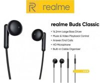 ส่งจากไทย หูฟัง เรียวมี หูฟัง Realme Buds Cassic ของแท้ เสียงดี มีไมโครโฟนในตัว ช่องเสียบ แจ็คกลม 3.5mm Headphone