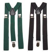 【YF】™№ஐ  26 Color New Elastic Suspenders Y-Back Braces Men Gentleman Adjustable Straps for Wedding Accessory