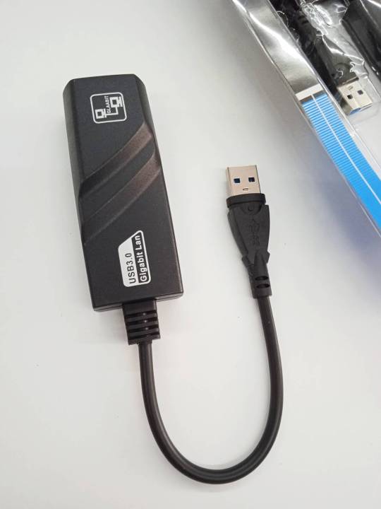 ตัวแปลงแลนด์-สายต่อแลนด์-usb-เป็น-lan-3-0-10-100-1000mbps-รองรับจิกบิทตัวแปลงแลนด์เป็ยusb-รองรับทุกวินโด้-ใช้ง่ายสัญญานดีใช้กับเครื่องแม็คได้