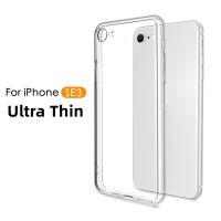 SE3 Case For Apple iPhone SE 2022 Transparent Case Crystal Clear Cover iPhone SE3 Back Protective Shell Capa For iPhone SE 3