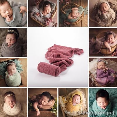 ﺴ hrgrgrgregre Saco Envolvido Respirável Infantil Cobertor De Algodão Acessórios Stretchable Do Bebê Adereços Fotografia Recém-nascidos Presentes Chuveiro Bebê