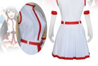 Akame Ga KILL!  Akame Kurome Cosplay Costume Adult Female Halloween Carnival Party Cosplay Costume Sleeveless Uniform Skirt Set