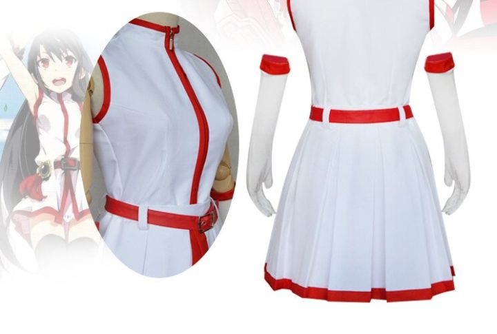 akame-ga-kill-akame-kurome-cosplay-costume-adult-female-halloween-carnival-party-cosplay-costume-sleeveless-uniform-skirt-set