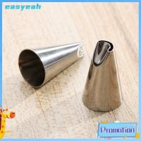 EASYEAH 1 PC/5 PCS ขนมอบ ครีม เบเกอรี่ เคล็ดลับท่อไอซิ่ง จูจู ทิวลิป สแตนเลส หัวฉีดรัสเซีย