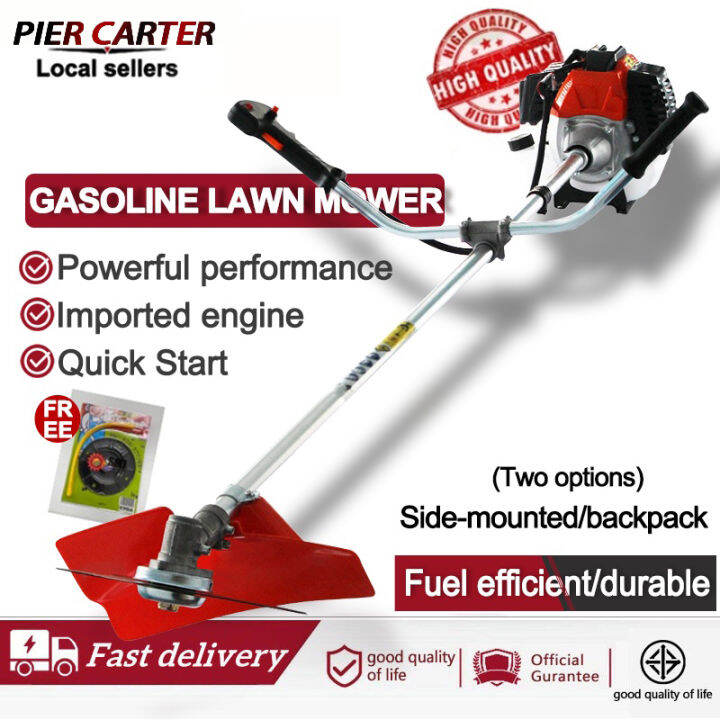 Grass Cutter Heavy Duty Multi-function Lawn Mower Gasoline Grass ...