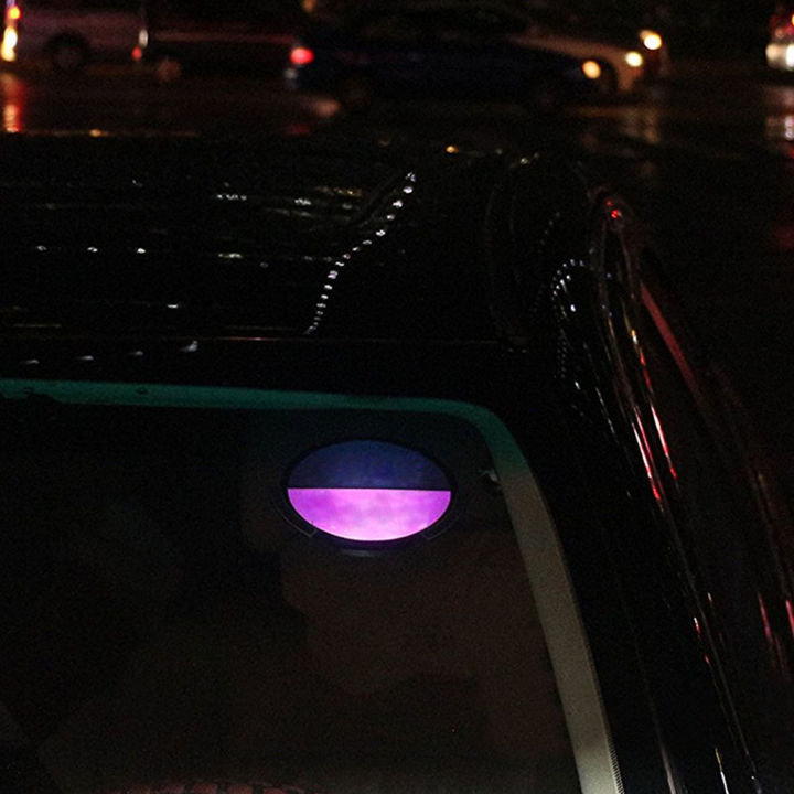 รูปลอกกลางคืนเรืองแสงโลโก้ป้ายติดรถยนต์ไฟ-led-สัญญาณส่องสว่างเหมาะสำหรับการปรับปรุงประดับรถ