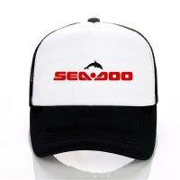 baseball mesh print cap seadoo fashion men women summer adjustable case