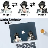 ☸ L·Lawliet Motion Laptop Sticker Anime Death Note Waterproof Decal for SuitcaseCarRefrigeratorWallEtc Gift Toy Wall Decor
