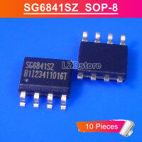 10ชิ้น SG6841SZ SOP-8 SG6841SZ3 SG6841 SG 6841 SZ SOP8 SMD PWM ชิปตัวควบคุม IC ใหม่ต้นฉบับ