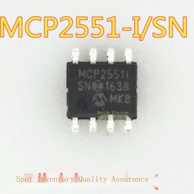 10Pcs MCP2551I MCP2551 MCP2551-I/SN MCP2551T-I/SN SOP8 SMD