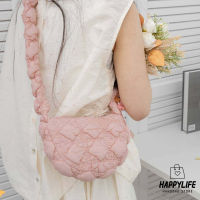 กระเป๋าคุณภาพดี รุ่น HP349 happy fashion กระเป๋าสะพายข้าง สไตล์เกาหลี กระเป๋าสะพายข้างแบบพกพา